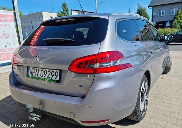 Peugeot 308 cena 32900 przebieg: 209000, rok produkcji 2015 z Płońsk małe 254